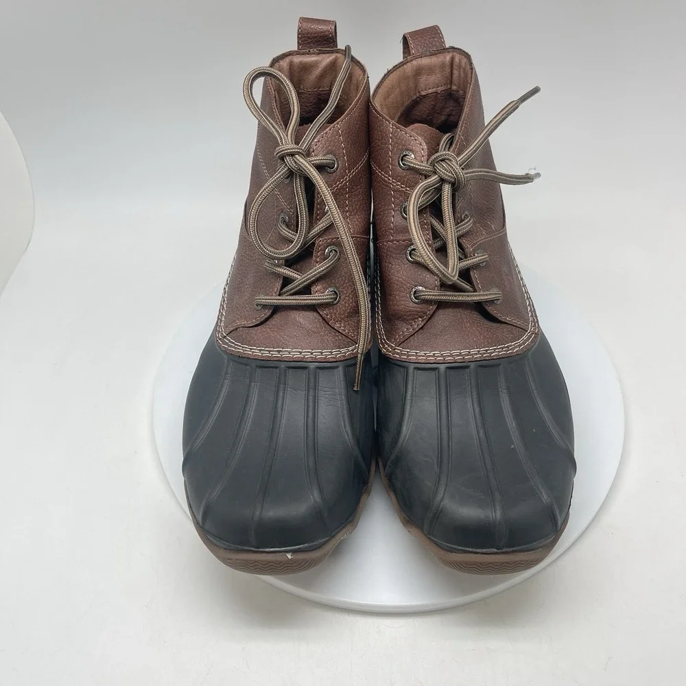 Sperry Boots Mens 12 Brewster Low Waterproof Boot Brown STS22783 Outdoor Shoes‎
